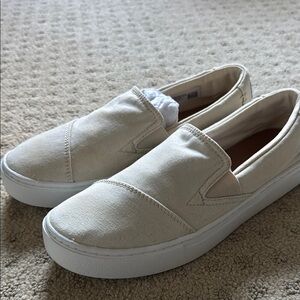 Toms Beige Slip-On Shoes